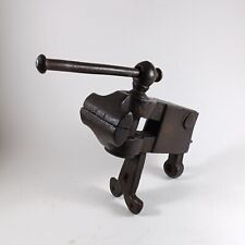 Antique 18th/19th Century Small Iron Gunsmith, Jewelers Bench Vise, Hand Forged picture