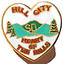 Hill City South Dakota Heart of the Hills Lapel Pin picture
