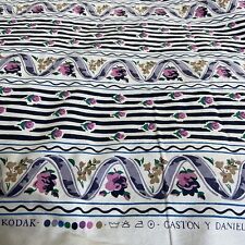 GASTON Y DANIELA | ‘Kodak’ Vintage Fabric Cotton? Blend? Beautiful 5’ x 22’ Feet picture