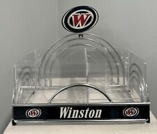 RARE Vintage Winston Bar Circle With Napkin Caddy New In Original Box picture