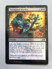 MTG Magic Unfinity Attempted Murder Galaxy FOIL English NM Card picture