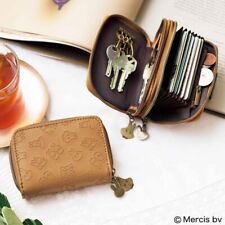 Miffy Obake Jacana Brown Wallet With Keychain New from JP​ picture