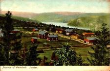 Province of Wermland VINTAGE PRE 1908 Undivided Back Postcard Sweden BK35 picture