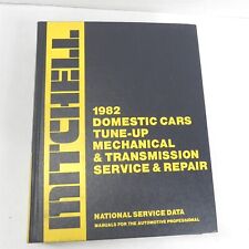 VINTAGE 1982 MITCHELL DOMESTIC CAR TUNE UP MECHANICAL & TRANSMISSION SERVICE picture