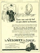 Old advertisement la Velouty de Dixor Paris 1925 from magazine  picture