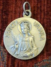 St. Ursula Vintage & New Medallion Catholic France Patron Of Students picture