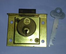 Antique Mills, Caille, Watling Slot Machine Lock & key ORIGINAL BRASS EAGLE  picture