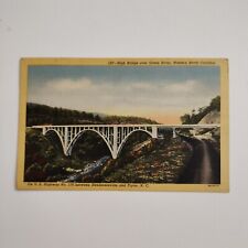 Vintage Postcard High Bridge over Green River Gorge, Asheville North Carolina NC picture