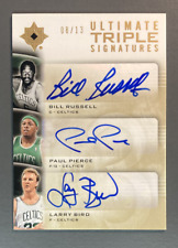 PIERCE / RUSSELL / BIRD 2007-08 Ultimate Collection Signatures Triple 08/13 picture