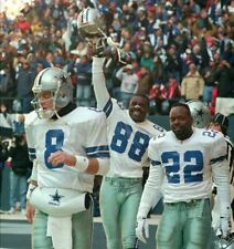 EMMITT SMITH TROY AIKMAN MICHAEL IRVIN 8X10 GLOSSY PHOTO PICTURE picture
