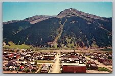 Aerial View Silverton Colorado Postcard picture