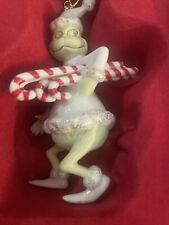 LENOX CHRISTMAS GRINCH'S SWEET STEAL GRINCH DR. SEUSS HOLIDAY ORNAMENT picture