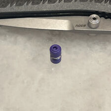 Flat Purple Thumb Stud For Benchmade Folder Knife picture