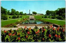 Postcard - Sunken Gardens in Mitchell Park - Milwaukee, Wisconsin picture
