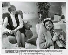 1983 Press Photo Julie Andrews & Burt Reynolds in 
