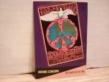 ProSet 1991 SuperStars MusiCards New Years HISTORIC 1967-68 CONCERT Card #247 EX picture