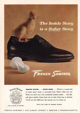 1964 French Shriner Shoes: Inside Story Vintage Print Ad picture