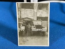 Soldier Motor Pool Truck WWII Occupation Japan Tokyo US Army 33rd Division Photo picture