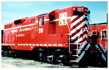 Central Cali Traction CCT Railroad Line Engine 70 Train 4