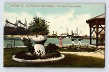 Postcard Florida Key West FL Navy Ship Yard Harbor 1910s Unposted Divided Back picture