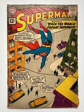 Superman #150 Supergirl App. DC 1962 Reading Copy picture