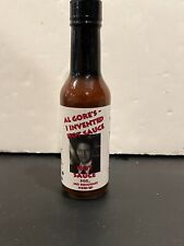 Al Gore's  - I Invented Hot Sauce -  Sealed Bottle RARE & SOLD OUT picture