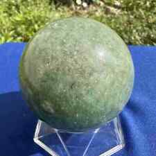 435g natural green strawberry quartz sphere crystal polished ball healing picture