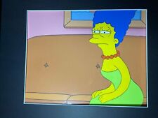 The Simpsons Animation Cel Art Background Vintage Cartoon MARGE SIMPSON  I14 picture