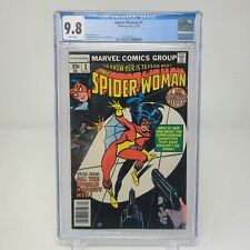 SPIDER-WOMAN #1 CGC 9.8 Jessica Drew New Origin Marvel 1978 WHITE PAGES  picture