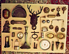 Vintage Junk Drawer Metal Mixed Lot - Brass, Copper, Iron ... picture