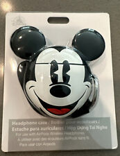 New Disney Mickey Mouse Face Headphone Case For Airpods Wireless Headphones picture