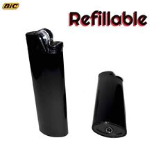 LIMITED EDITION All Black Refillable BiC  Lighter Classic Maxi picture