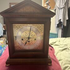 Vintage Sligh Mantle Franz Hermle Clock, Made in USA/Germany, Two Jewels 340-020 picture