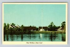 Copper Harbor MI-Michigan, Fort Wilkins State Park, Lake View, Vintage Postcard picture
