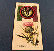 c1933 Boy Scout Collector Card - British Patrol Signs & Emblems:   THISTLE picture