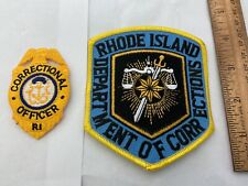 Rhode Island Department Of Corrections Collectable 2 piece set picture