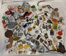 VTG Huge 100+ Keychain Lot Travel Tools Lights 80s 90s Advertising Shoes Guns picture