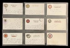 Top rare lot american universities greetings 1905-1908 Harvard studentika seals picture
