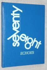 1978 Morristown High School Yearbook Annual Morristown Indiana IN - Echoes picture