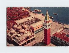 Postcard View from the air Piazza S. Marco Venice Italy picture