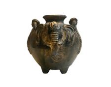 12th Century Khmer Elephant Lime Pot picture
