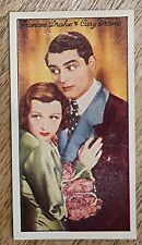 1935 Carreras Famous Film Stars #84 Cary Grant w/ Frances Drake picture