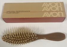 Vintage Avon Natural Performance Flair Brush Bristle Original Box New NOS 1982 picture
