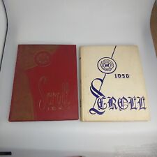 1956 And 1957 Washington High School Milwaukee WI Yearbooks Scroll picture