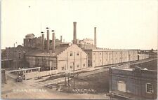 RPPC Caro Michigan Sugar Factory early 1900s picture