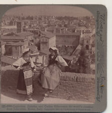 Capitoline Palatine and Caelian Hills Rome Itay Underwood Stereoview c1900 picture