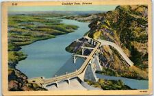 Postcard - Coolidge Dam, Arizona picture