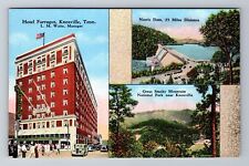 Knoxville TN-Tennessee, Hotel Farragut, Advertising, Antique Vintage Postcard picture