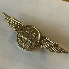Vintage Metal Thai Airways Junior HOSTESS Wings Badge Hat Backpack Lapel Pin picture