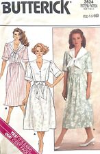 1980's Butterick Misses' Dress Pattern 3624 Size 12-16 UNCUT picture